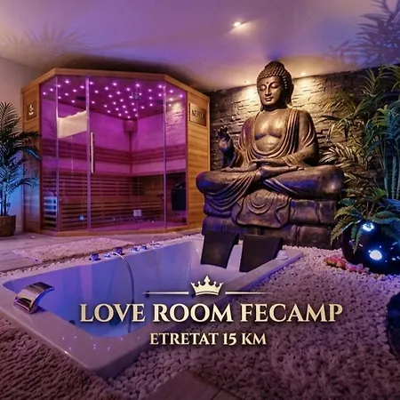Jacuzzi Romantique 15 Min Etretat 2 * Фекам